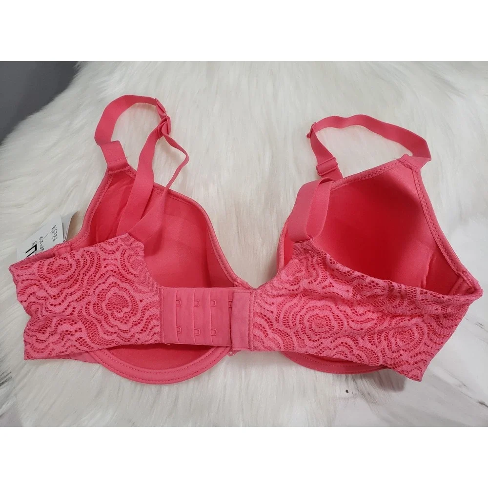 NEW 32E Chantelle 13B6 ULTRA COMFORT  Memory Foam T-Shirt Bra PINK